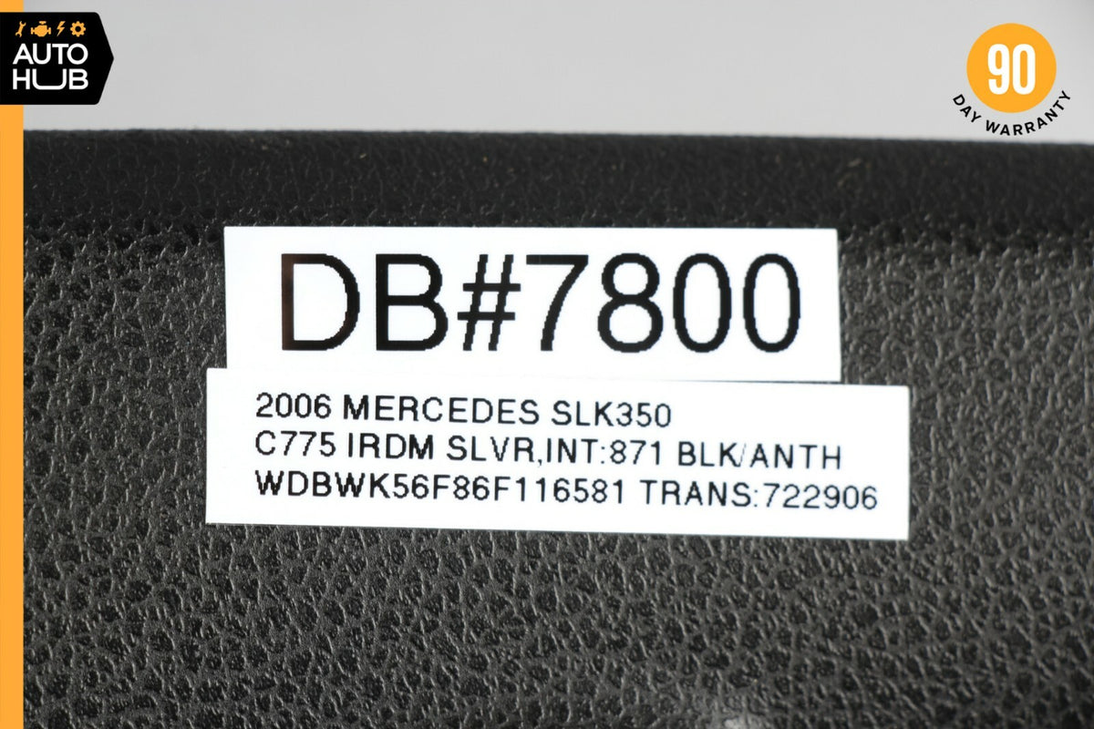 05-11 Mercedes R171 SLK350 SLK280 A Pillar Trim Cover Panel Right Side OEM - photo 12
