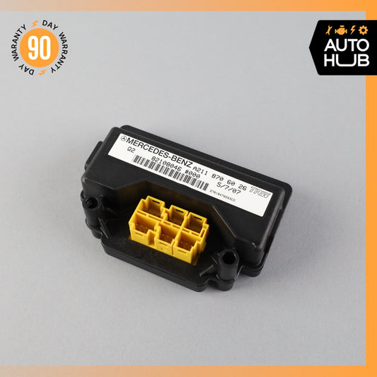 06-13 Mercedes W219 CLS550 R350 Seat Weight Sensor Control Module 2118706026 OEM - photo 1