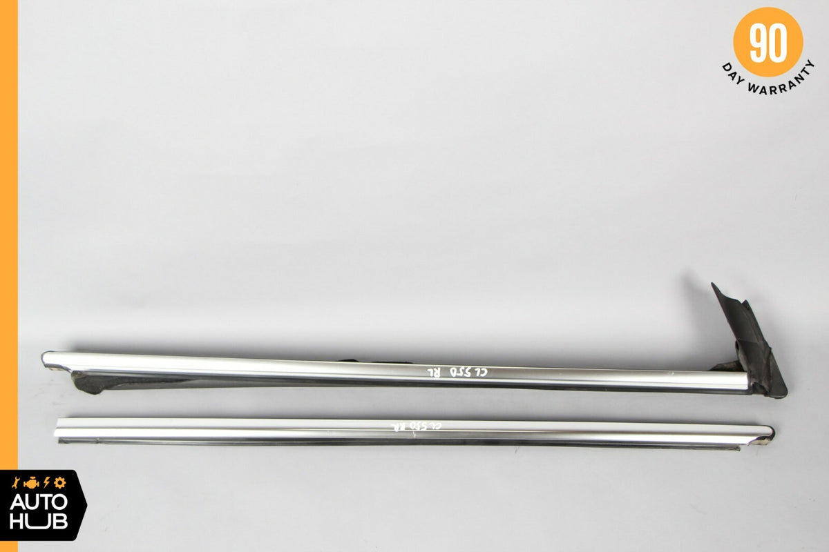 07-13 Mercedes W216 CL550 CL65 AMG Sealing Rail Left Rear Side Window 2166700138 - photo 1