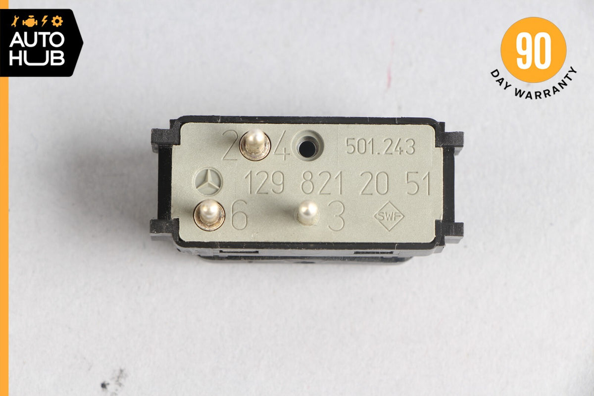 90-02 Mercedes R129 SL500 SL320 500SL ASR Skid Control Switch Button OEM - photo 8