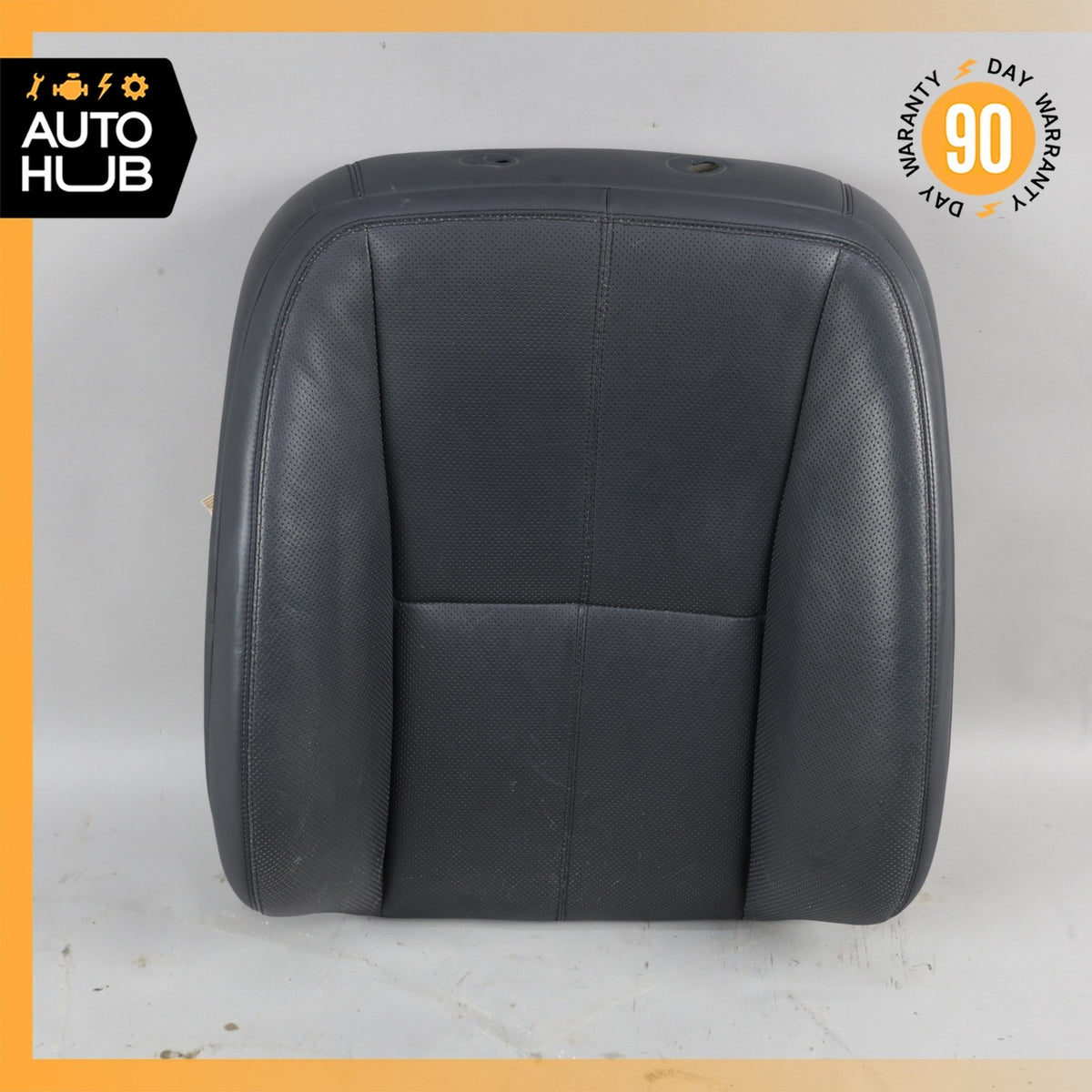 07-09 Mercedes W221 S600 Front Right Side Seat Upper Cushion Exclusive Black OEM - photo 1