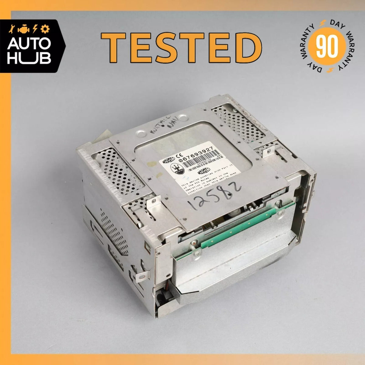 02-07 Maserati Coupe M138 4200 GT Cambiocorsa CD Audio Head Unit NIT Module OEM - photo 1