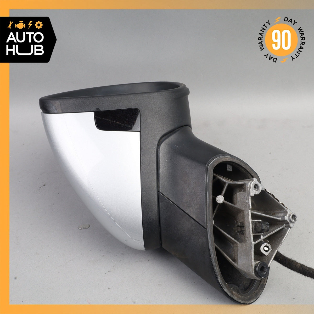 11-14 Porsche Cayenne 958 Right Passenger Side Rear View Door Mirror Silver OEM - photo 15