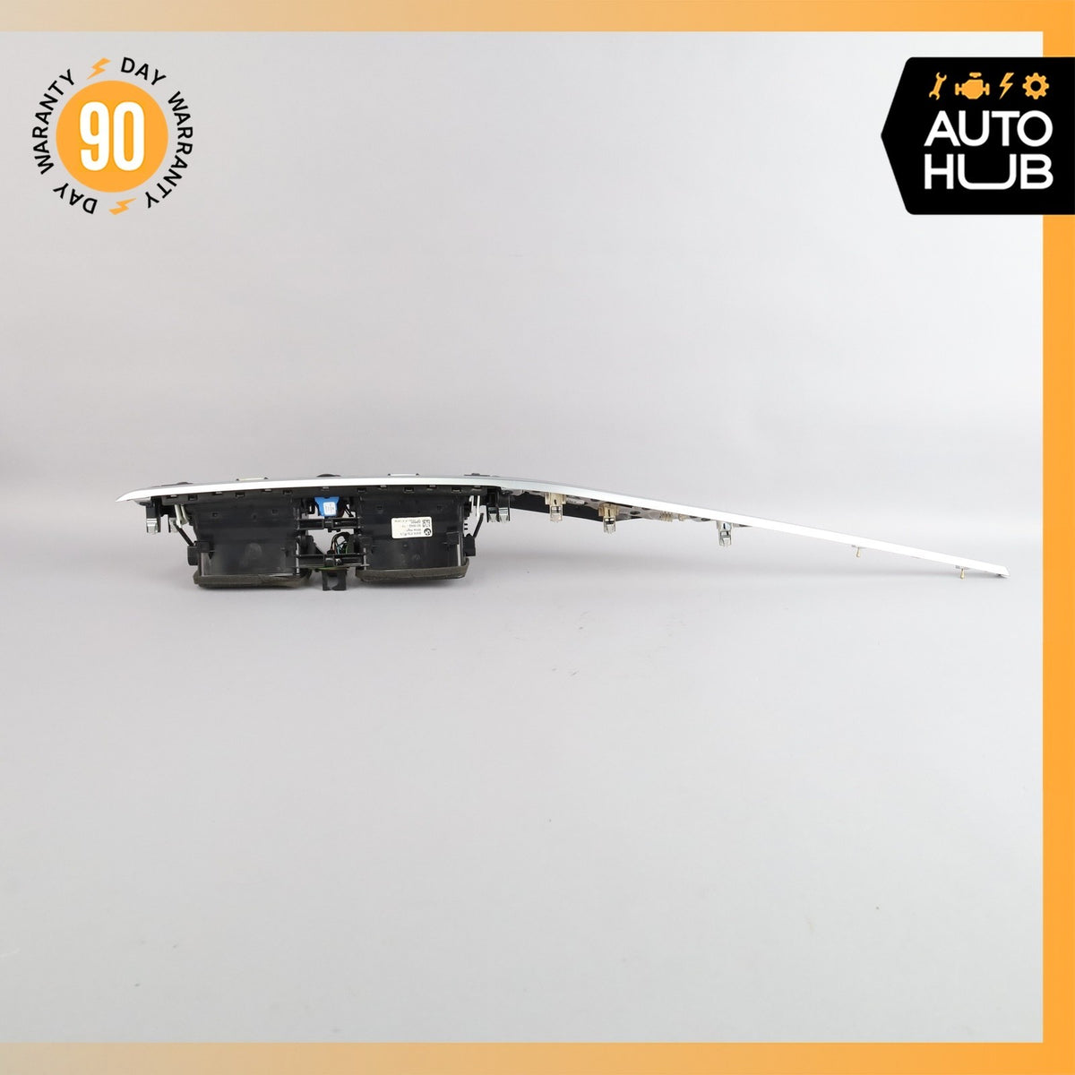 12-17 BMW F30 328i 320i GT 428i Front Central Air Vent Grille w/ Trim OEM 66k - photo 4