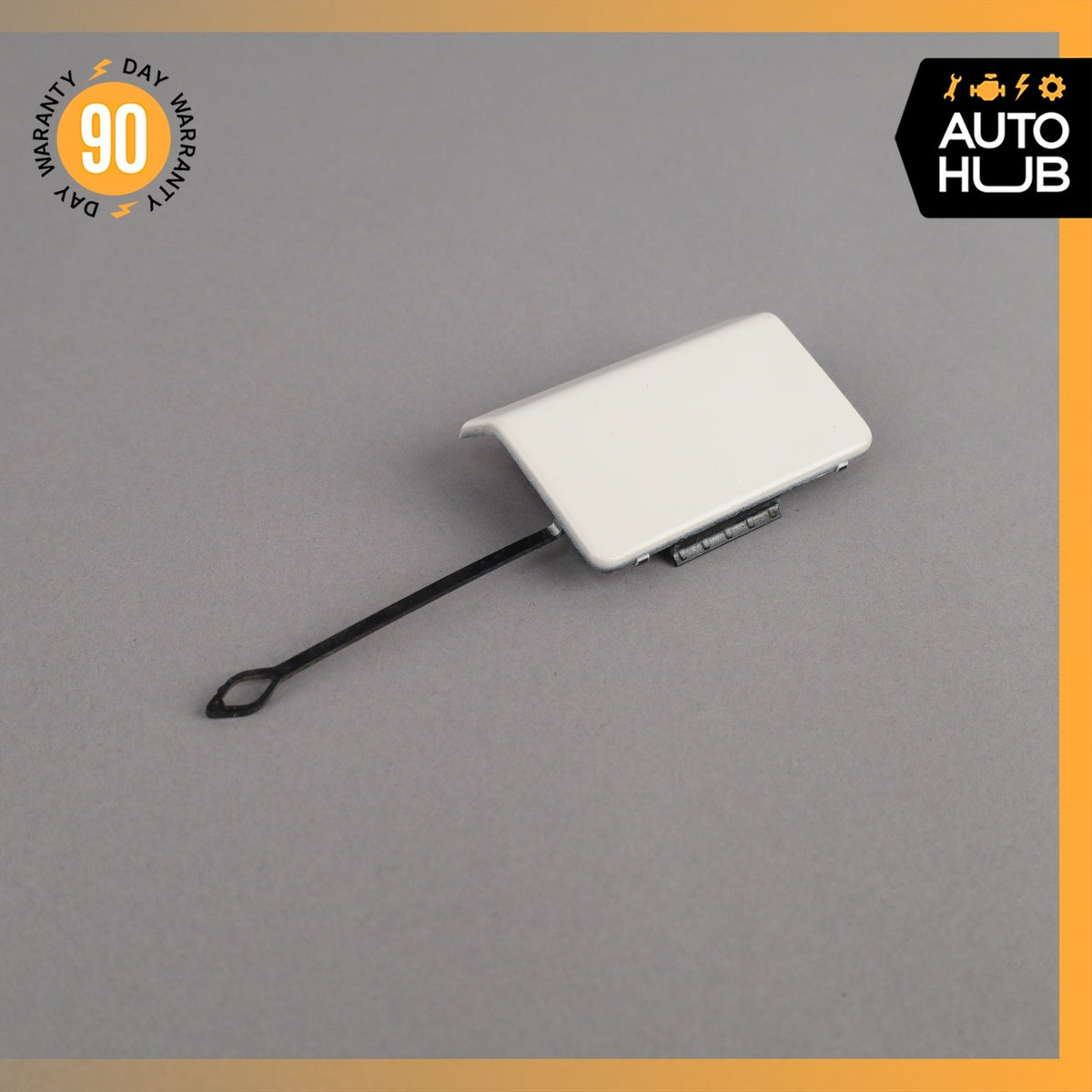 Mercedes W212 E350 Rear Bumper Tow Hook Hitch Cover Lid OEM - photo 2