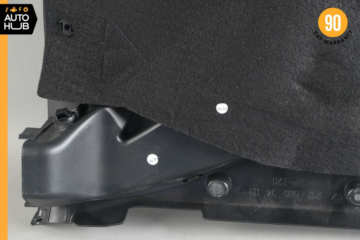 10-18 Mercedes W212 E400 CLS550 E350 Front Right Footwell Panel Trim Black OEM - photo 10