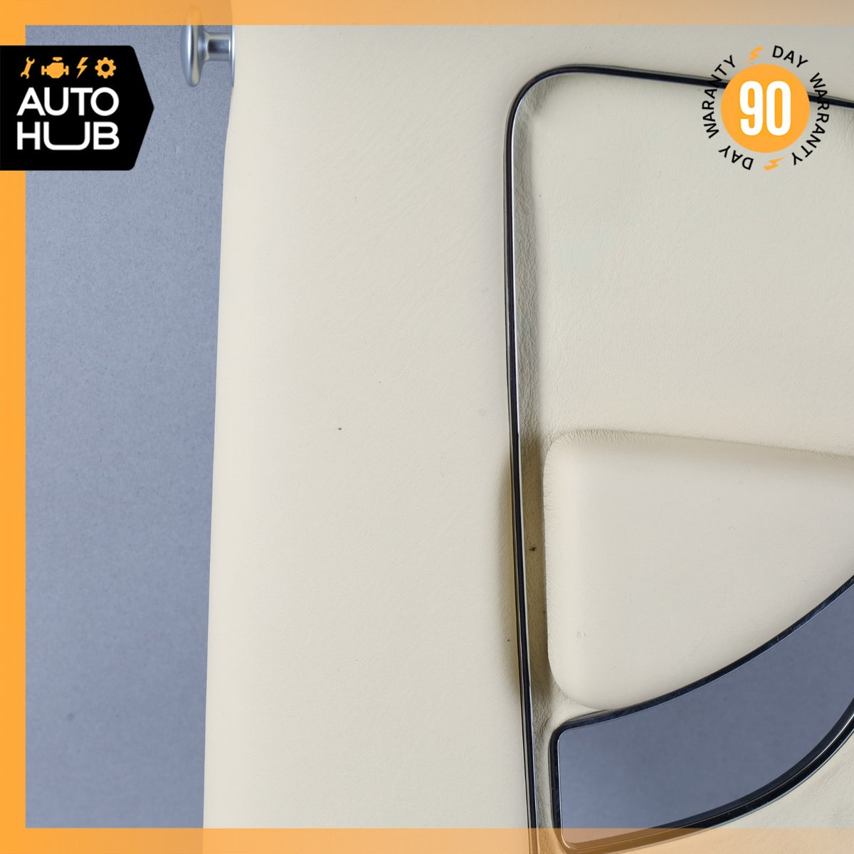 14-18 Bentley Flying Spur Left Upper B-Pillar Cover Panel Trim Beige OEM 40k - photo 6