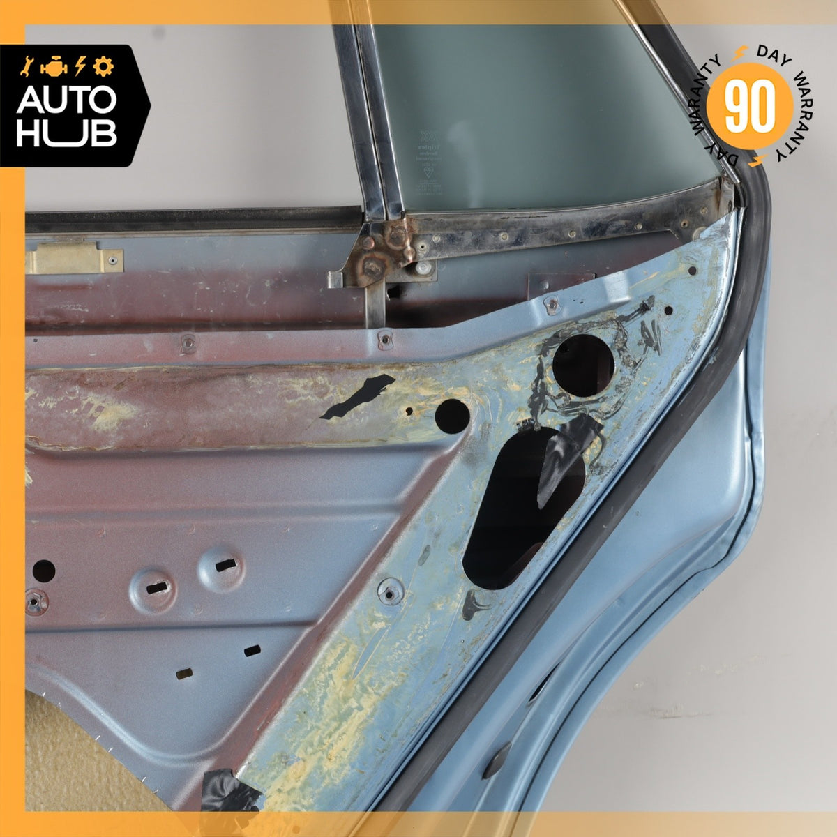 81-89 Rolls Royce Silver Spirit Rear Right Passenger Side Door Shell Blue OEM - photo 15