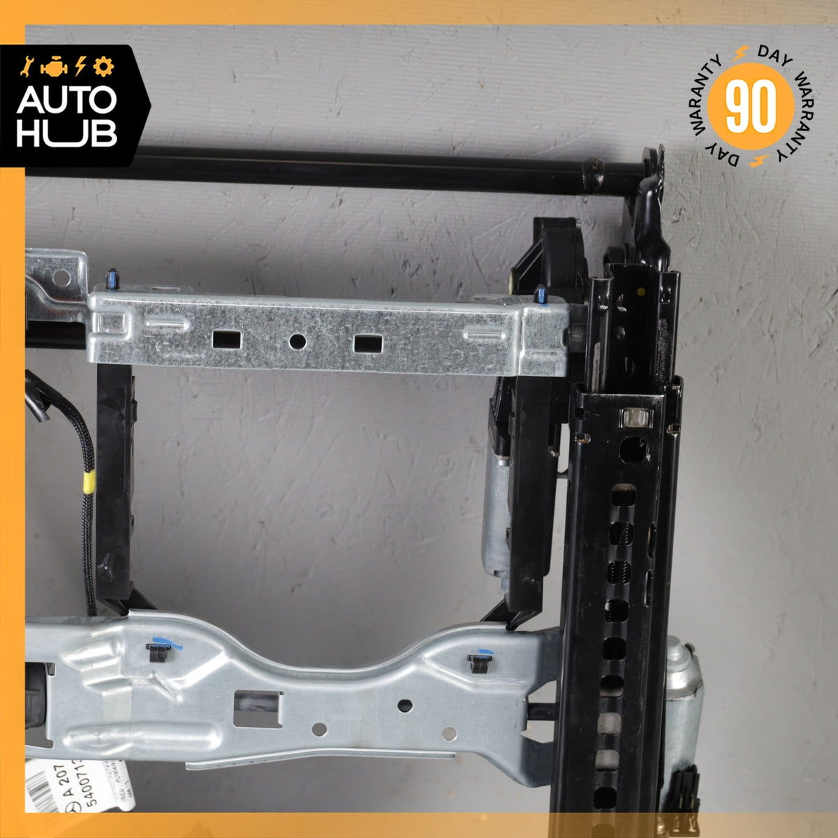 10-17 Mercedes W207 E350 C250 Front Left Seat Rail Track Frame w/ Motors OEM - photo 15