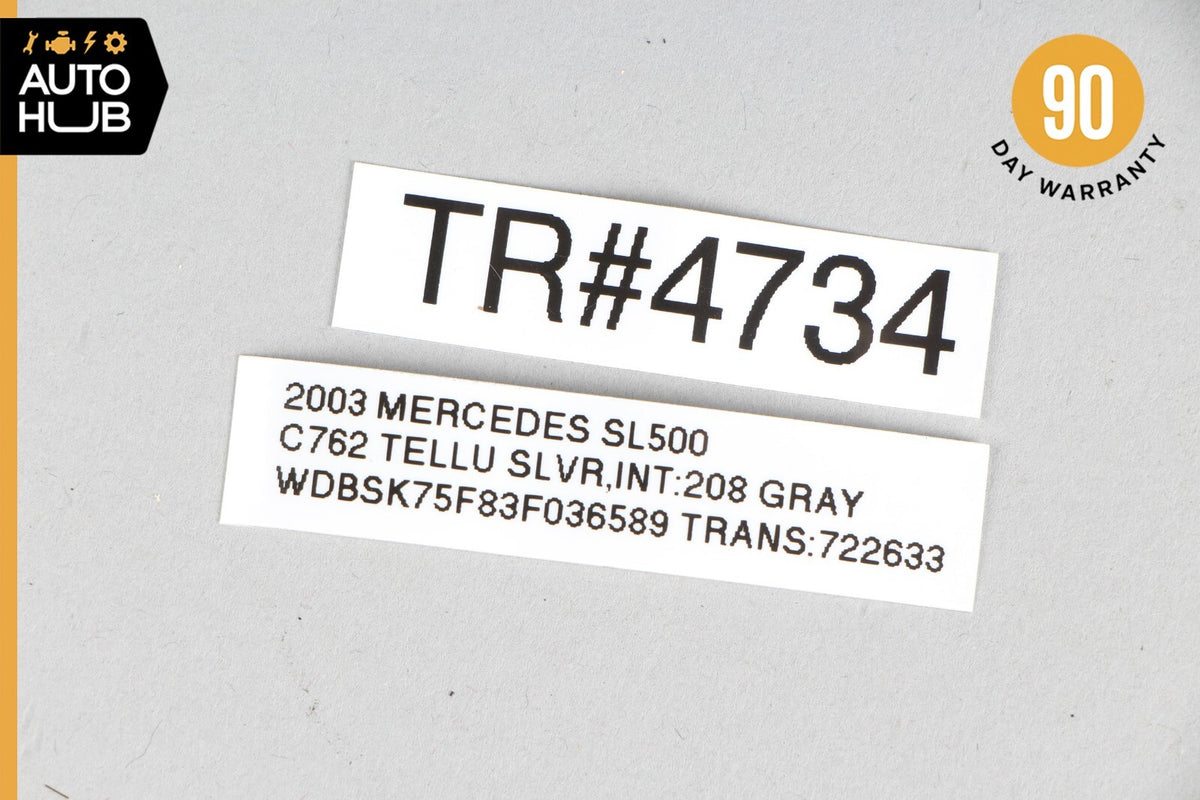 03-08 Mercedes R230 SL500 SL55 AMG Oxygen O2 Sensor Lambda Set of 4 OEM - photo 10