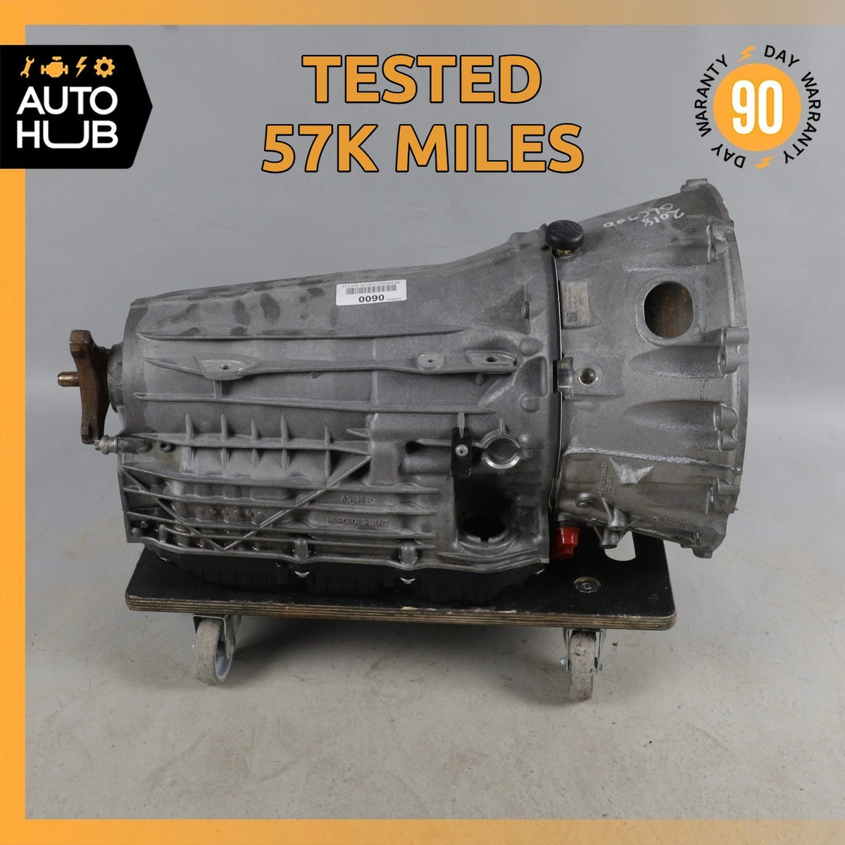 18-19 Mercedes X253 GLC300 E350 C300 RWD 725.008 9G Automatic Transmission OEM - photo 1