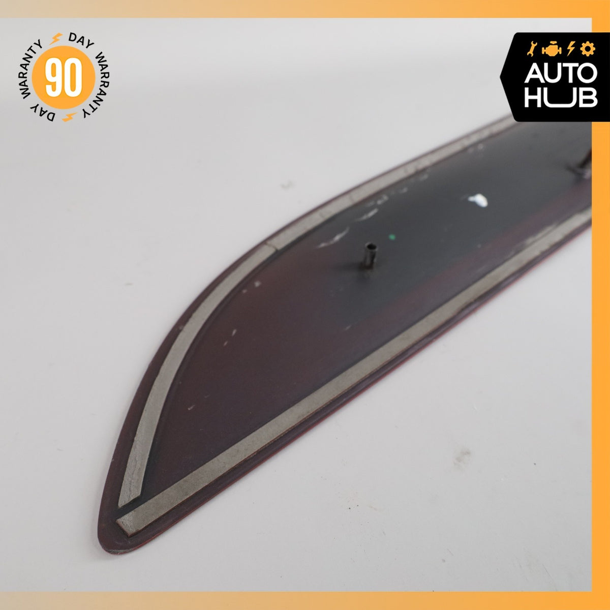 15-18 Porsche Macan 95B GTS Front Right Door Lower Body Molding Red OEM - photo 15