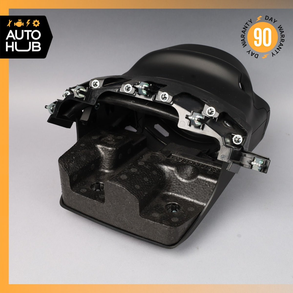 17-20 Maserati Levante M161 Steering Column Cover Trim Black OEM - photo 5