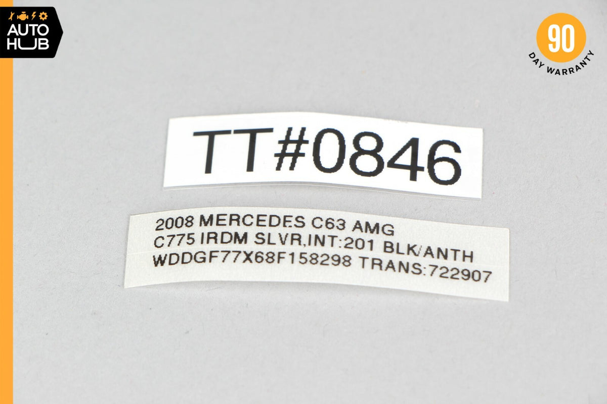 08-14 Mercedes W204 C63 AMG C250 Rear Trunk Tailgate Release Open Handle OEM 72k - photo 10