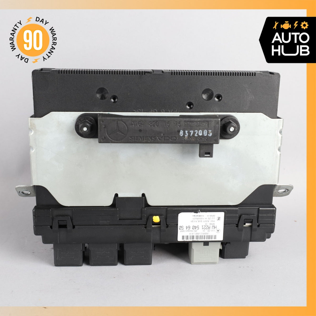 07-09 Mercedes W221 S63 S450 CL550 Rear Trunk Fuse Box Module 2215402550 OEM - photo 9