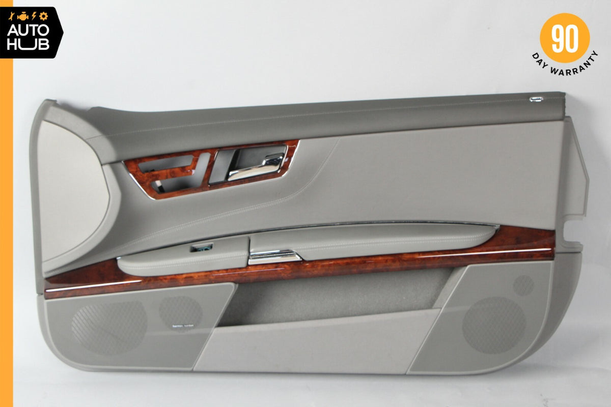 07-10 Mercedes W216 CL550 Front Right Passenger Interior Door Panel Gray OEM - photo 1