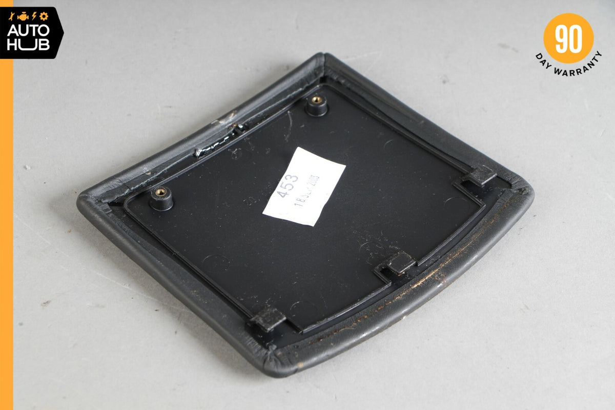 00-06 Mercedes W215 CL600 Center Console Cup Holder Cover Trim Exclusive Black - photo 6