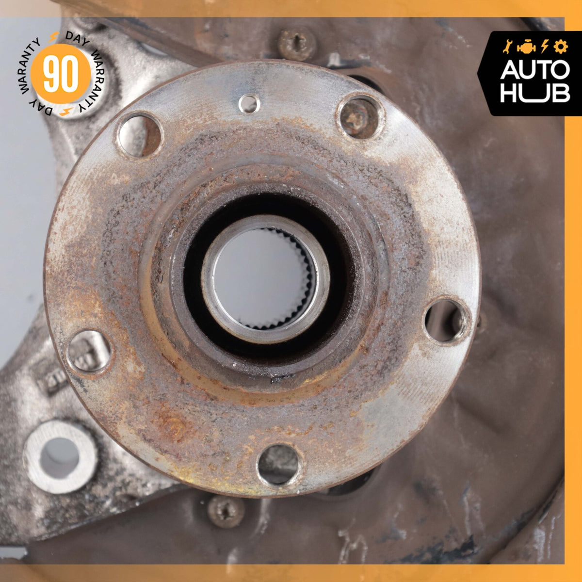 03-13 Bentley Continental GT Rear Right Side Spindle Knuckle Hub OEM - photo 7