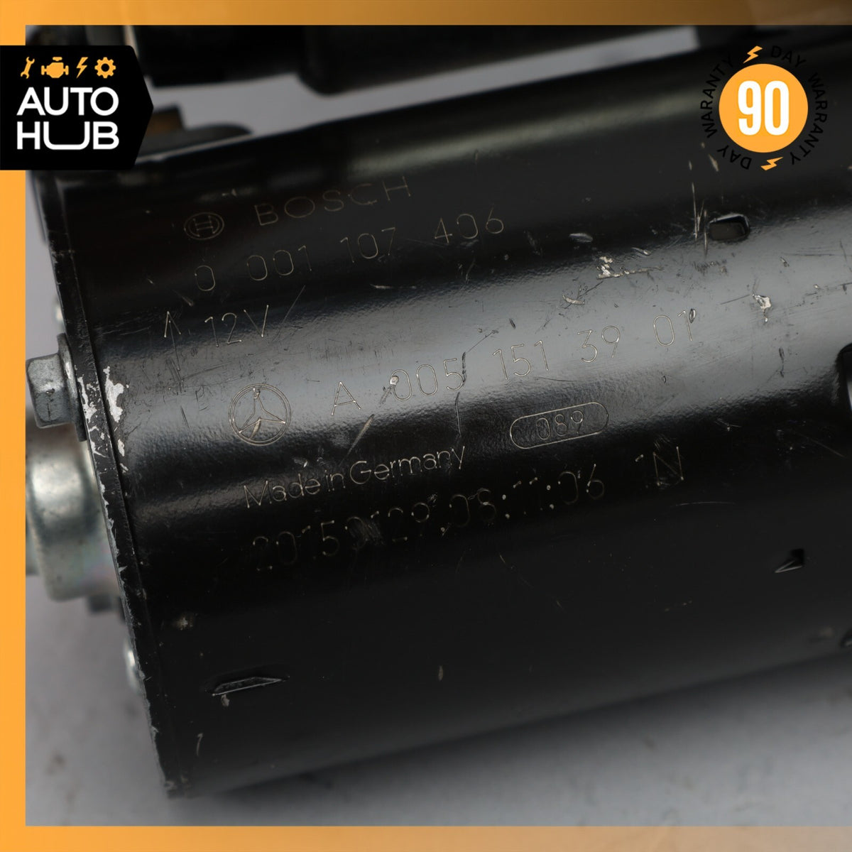 12-15 Mercedes W204 C250 SLK250 M271 Engine Starter Motor 0051513901 OEM - photo 11