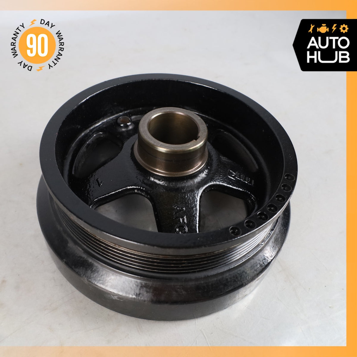 Porsche Cayenne 958 4.8L Crank Shaft Pulley Harmonic Dampener OEM - photo 2