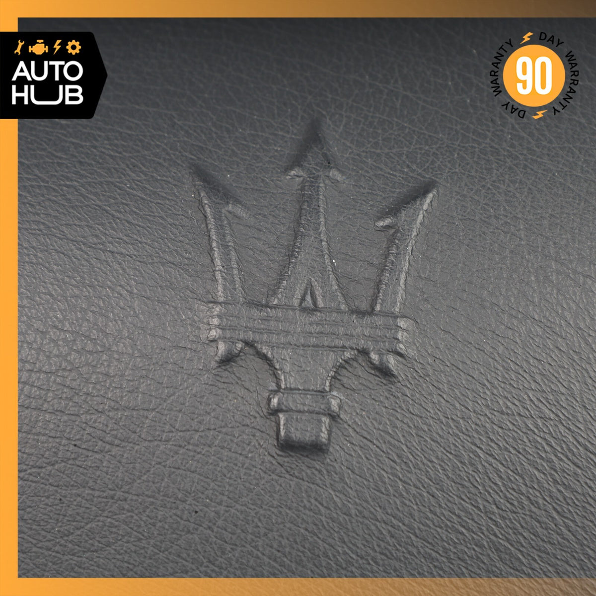 03-13 Maserati Quattroporte M139 Rear Right or Left Seat Headrest Black OEM - photo 3