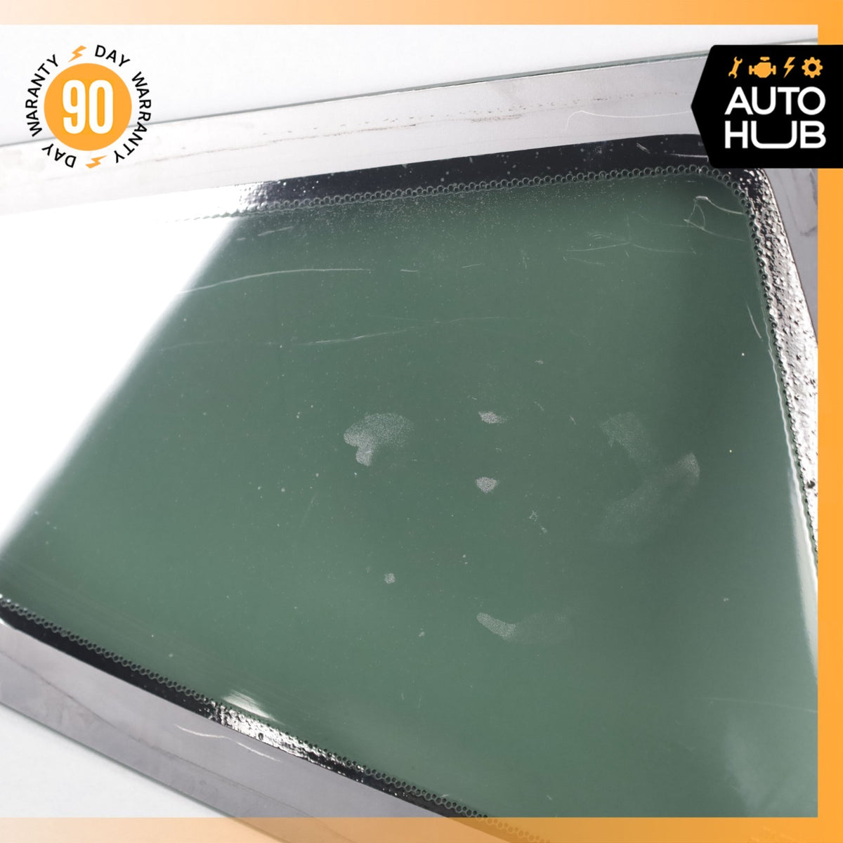 06-17 Aston Martin V8 V12 Vantage Coupe Rear Left Side Quarter Window Glass OEM - photo 10