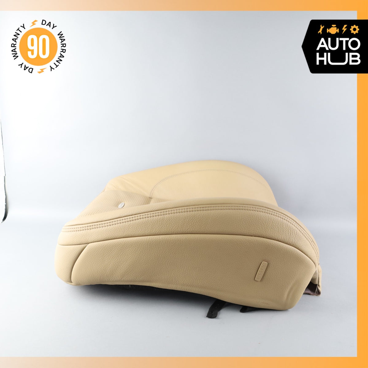 11-13 Mercedes W221 S63 AMG Front Right Side Seat Upper Cushion Nappa OEM 72k - photo 10
