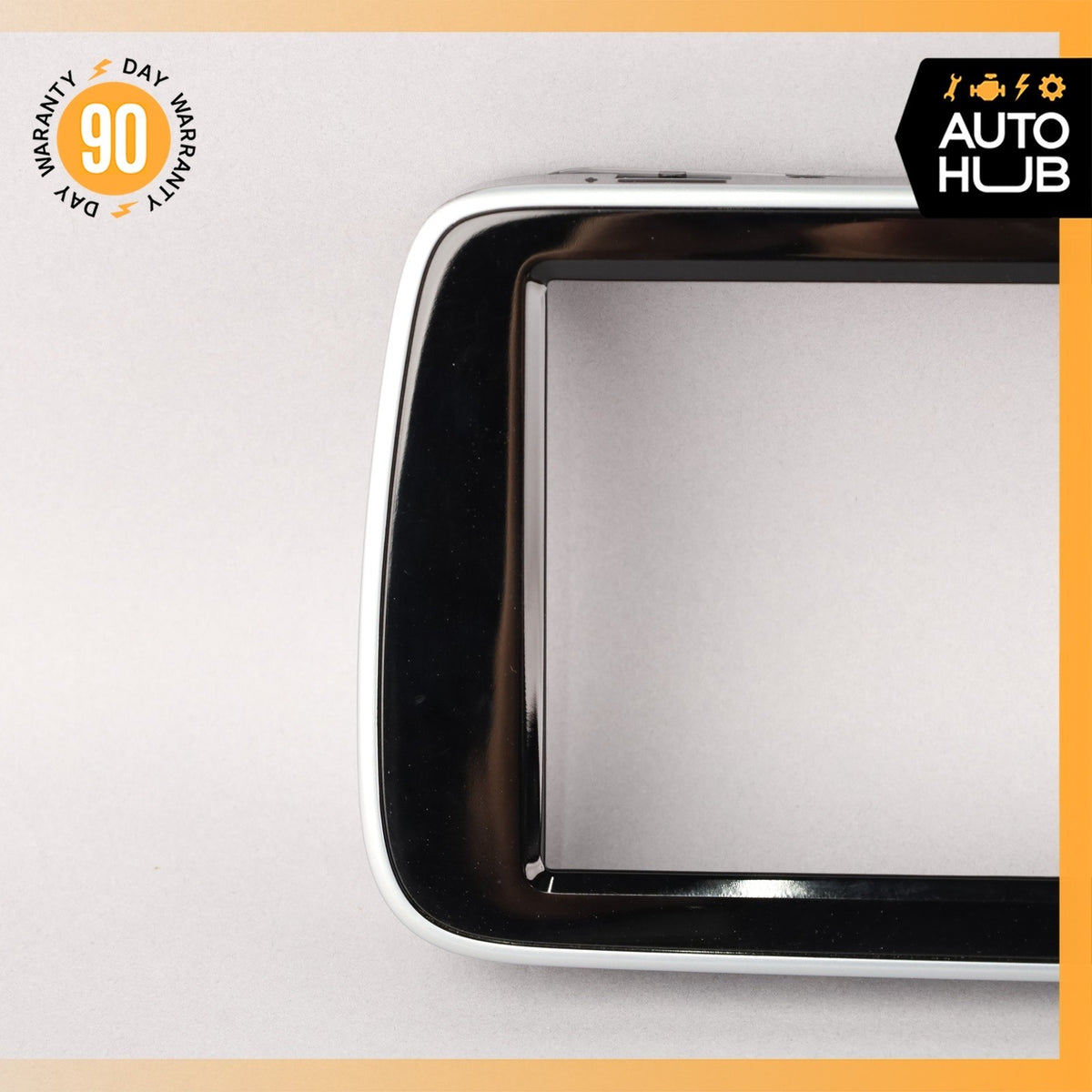 14-17 Mercedes W217 S550 S600 Display Screen Monitor Bezel Trim Assembly OEM 74k - photo 8