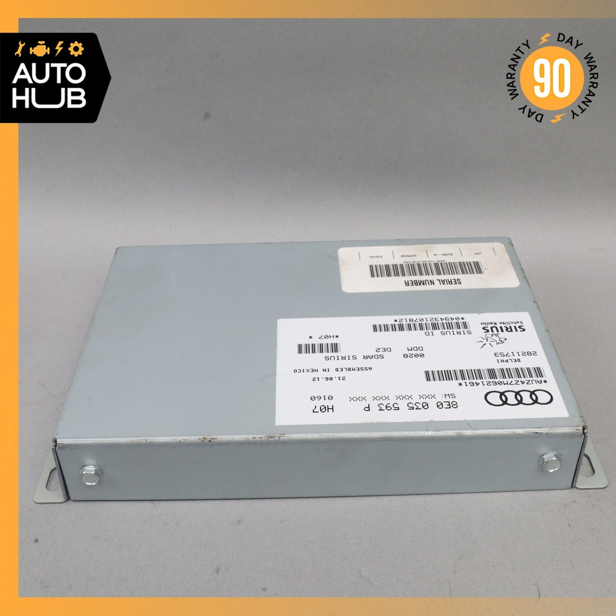Audi 8J TT Satellite Radio Receiver 8E0035593P OEM - photo 4
