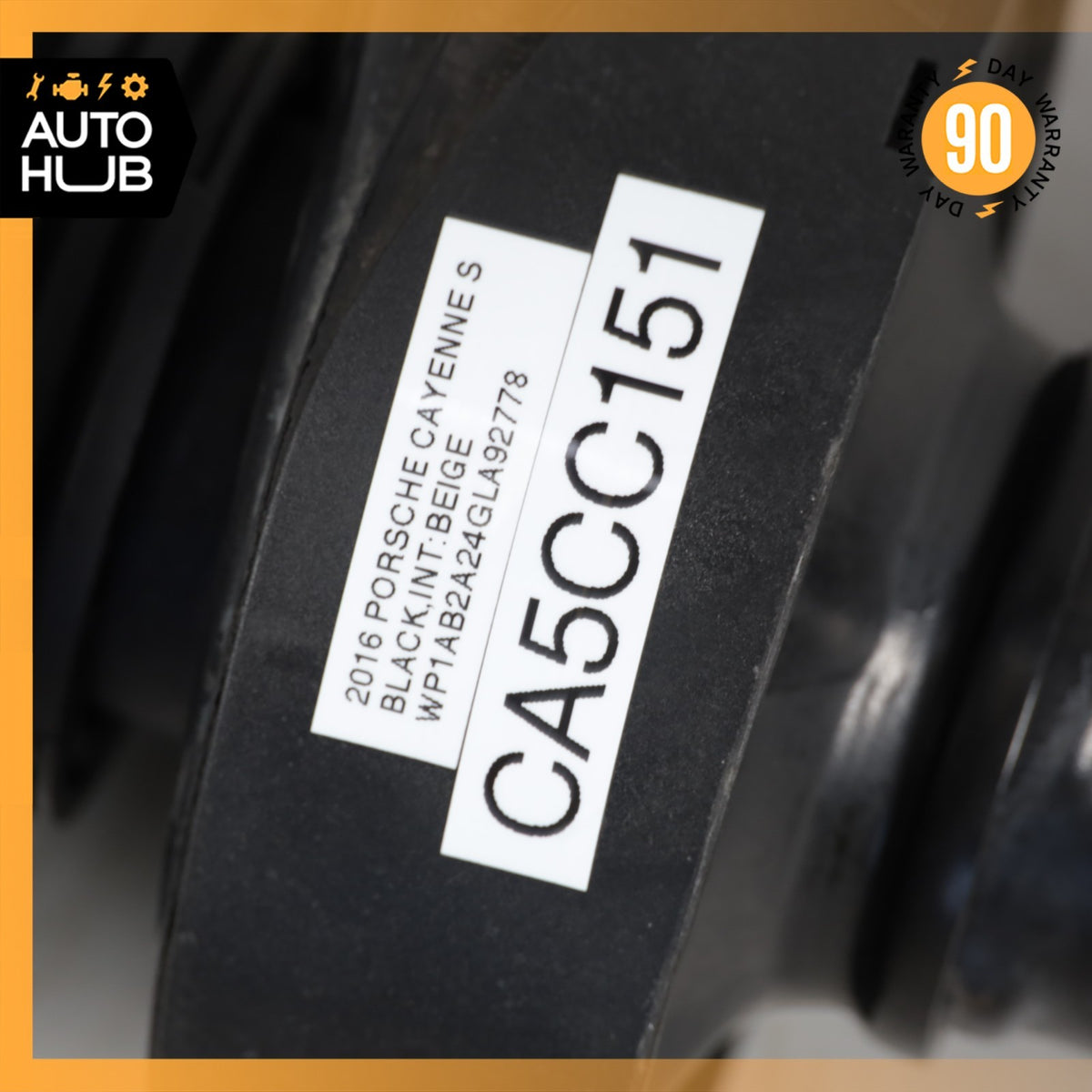 11-18 Porsche Cayenne 958 Front Right Shock Absorber Strut 95834304410 OEM 91k - photo 15