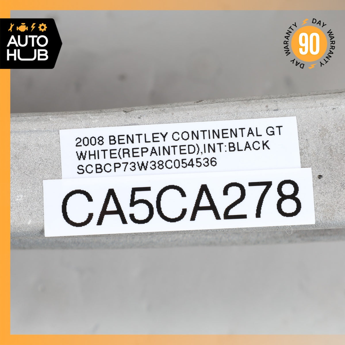 Bentley Continental GT GTC Front Left Shock Strut Mount Bracket w/ Arms OEM 87k - photo 13