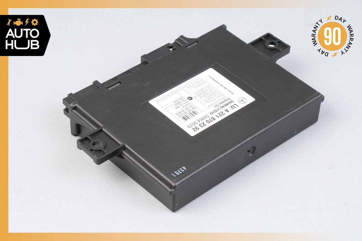 07-10 Mercedes W216 CL550 S400 Keyless Go Control Module 2218702392 OEM - photo 9