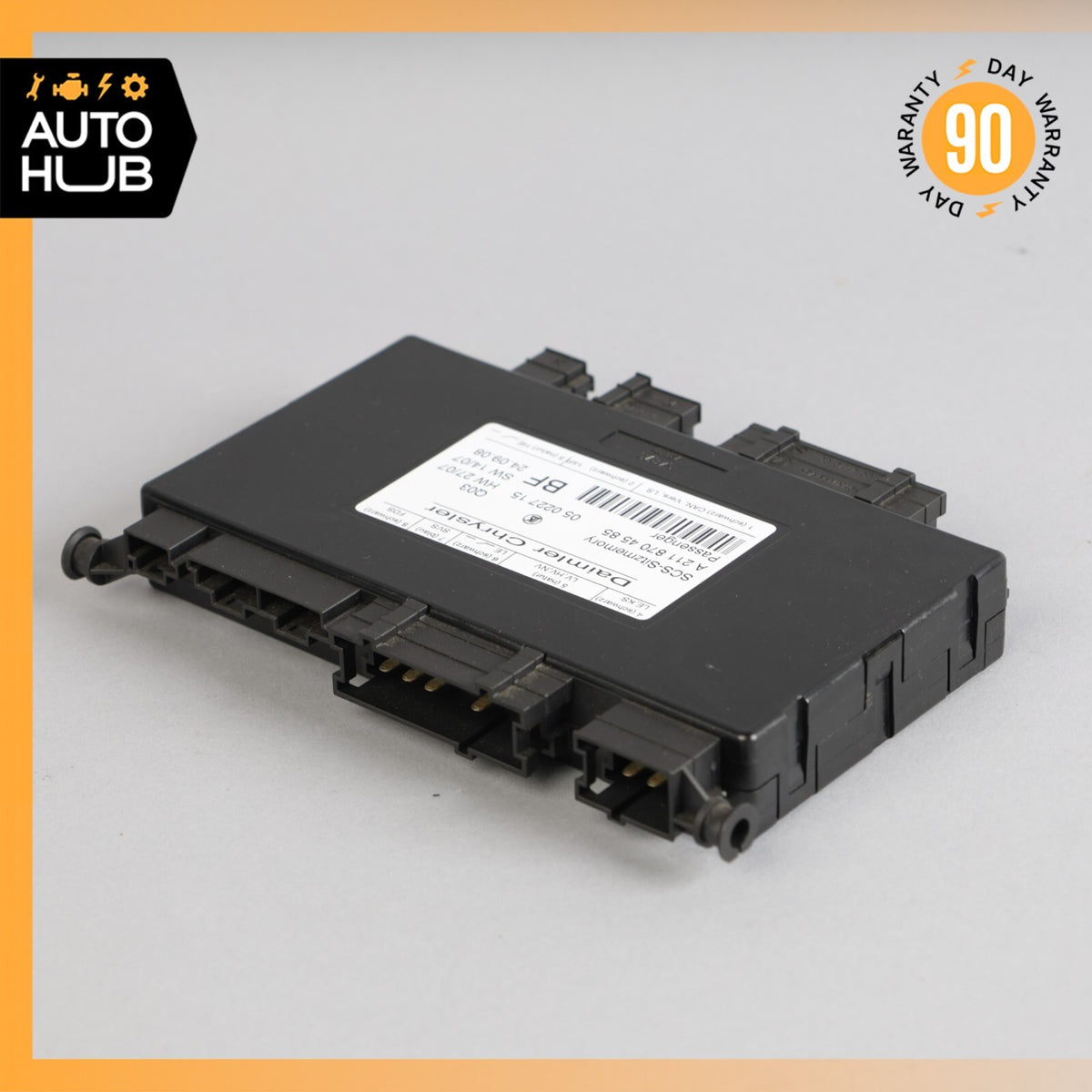 03-12 Mercedes W211 E350 E63 AMG Front Right Seat Control Module 2118704585 OEM - photo 4