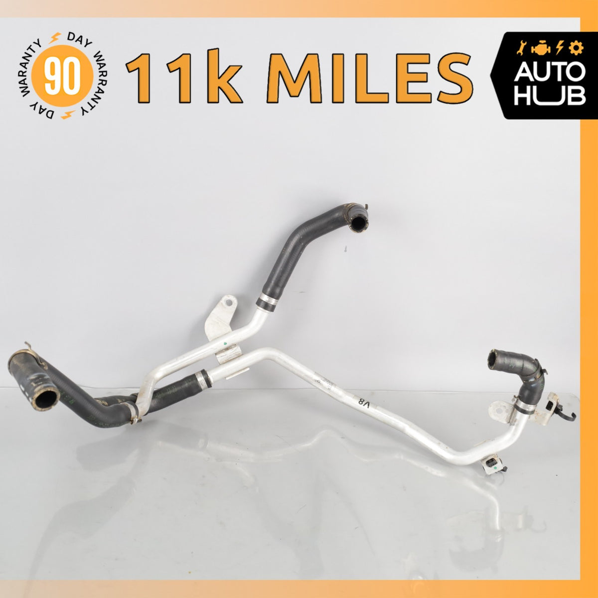 13-15 Bentley Continental GTC GT 4.0L V8 Coolant Water Hose Pipe OEM 11k - photo 1