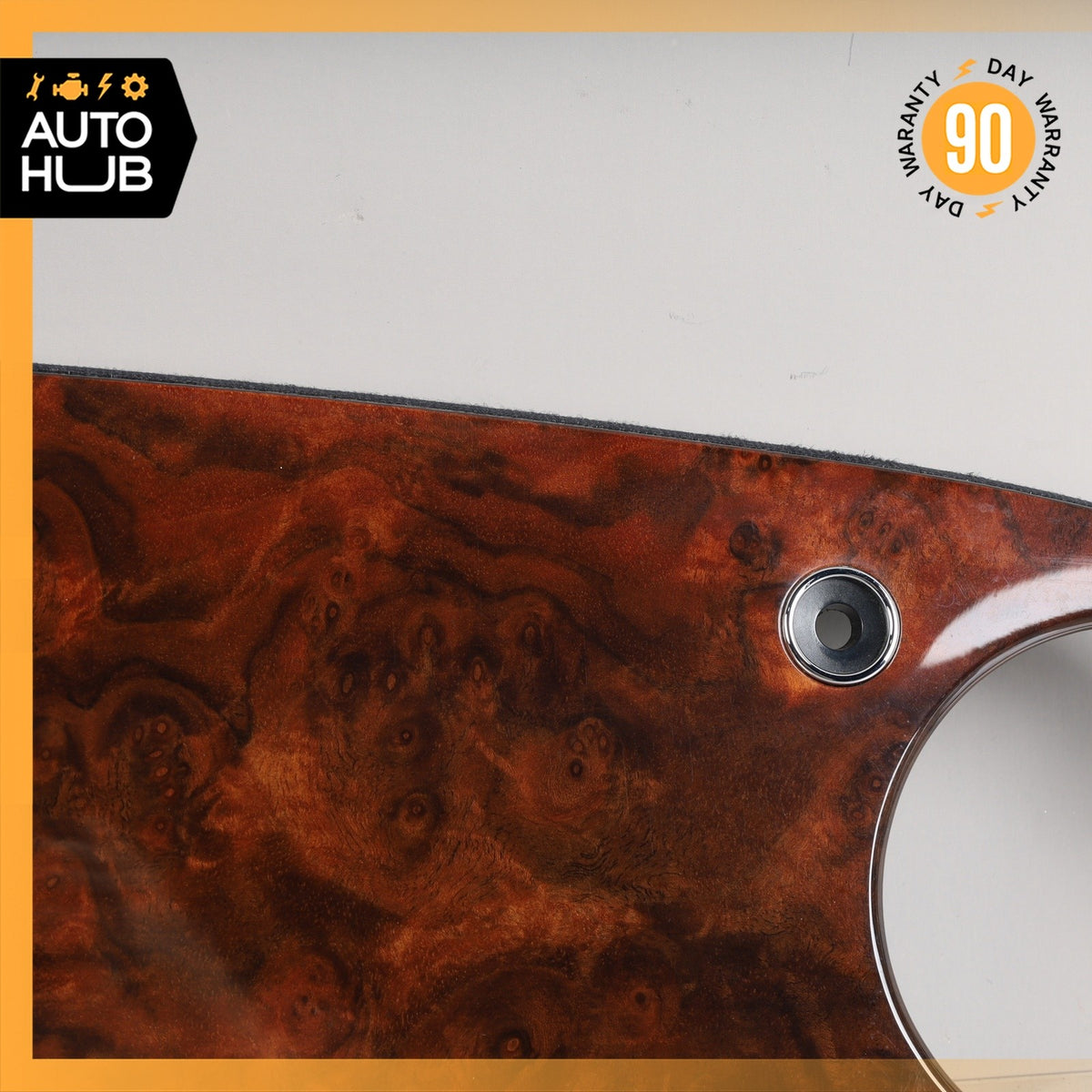 03-13 Bentley Continental GTC GT Right Dashboard Dash Trim Bezel Wood OEM 40k - photo 8