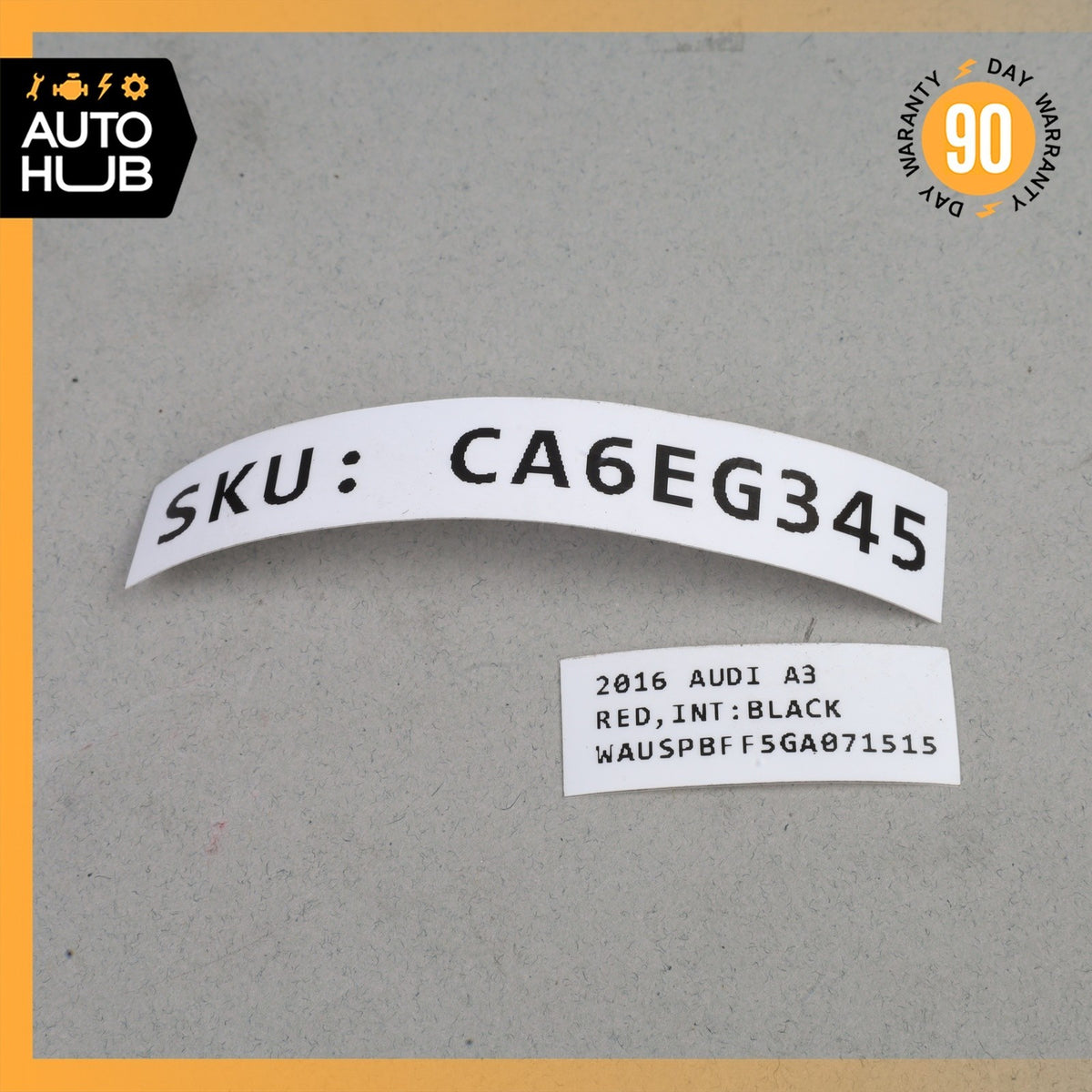 15-16 Audi 8V A3 S3 Active Adaptive Radar Cruise Control Sensor 5Q0907541N OEM - photo 15