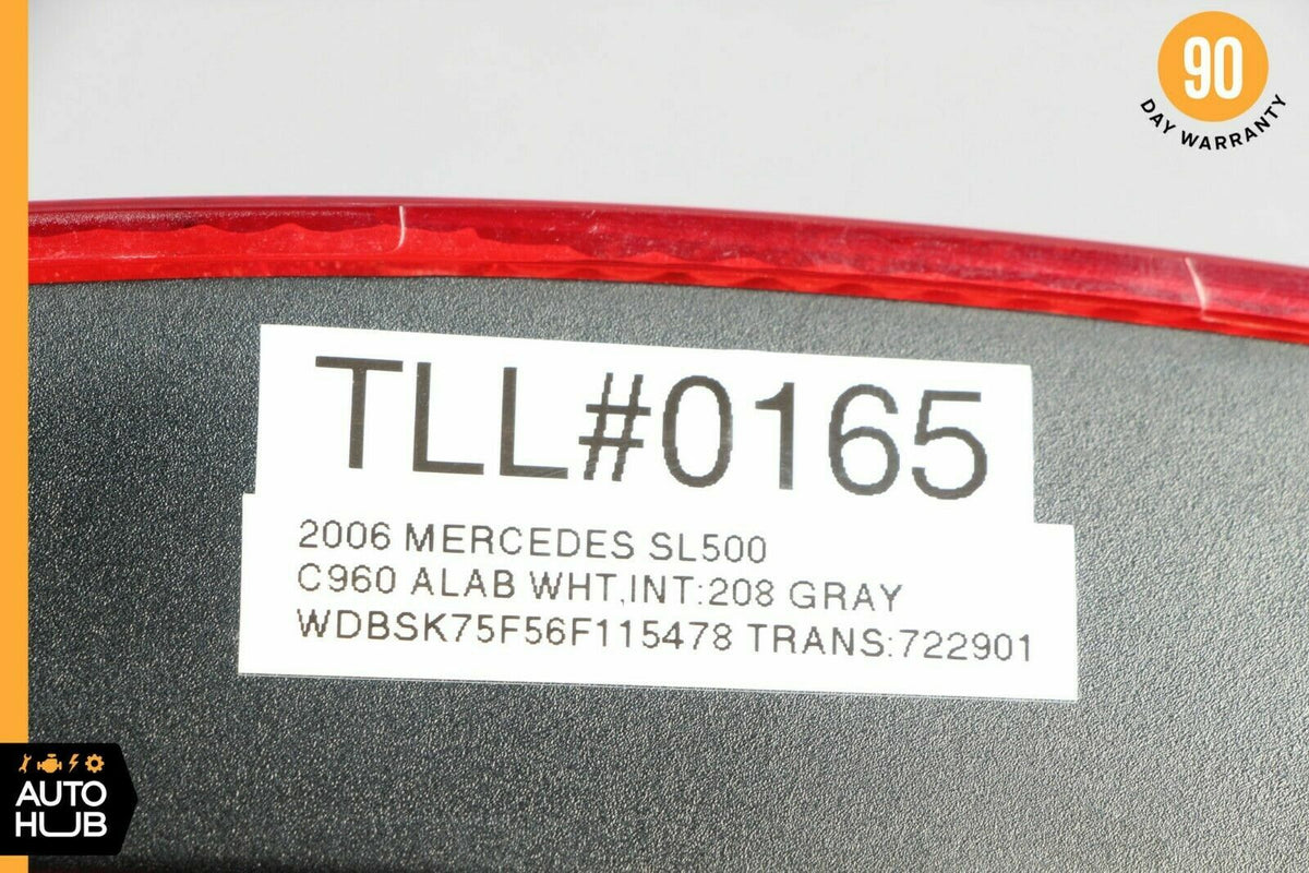 03-06 Mercedes R230 SL500 SL600 Right Side Tail Light Lamp Assembly OEM - photo 13