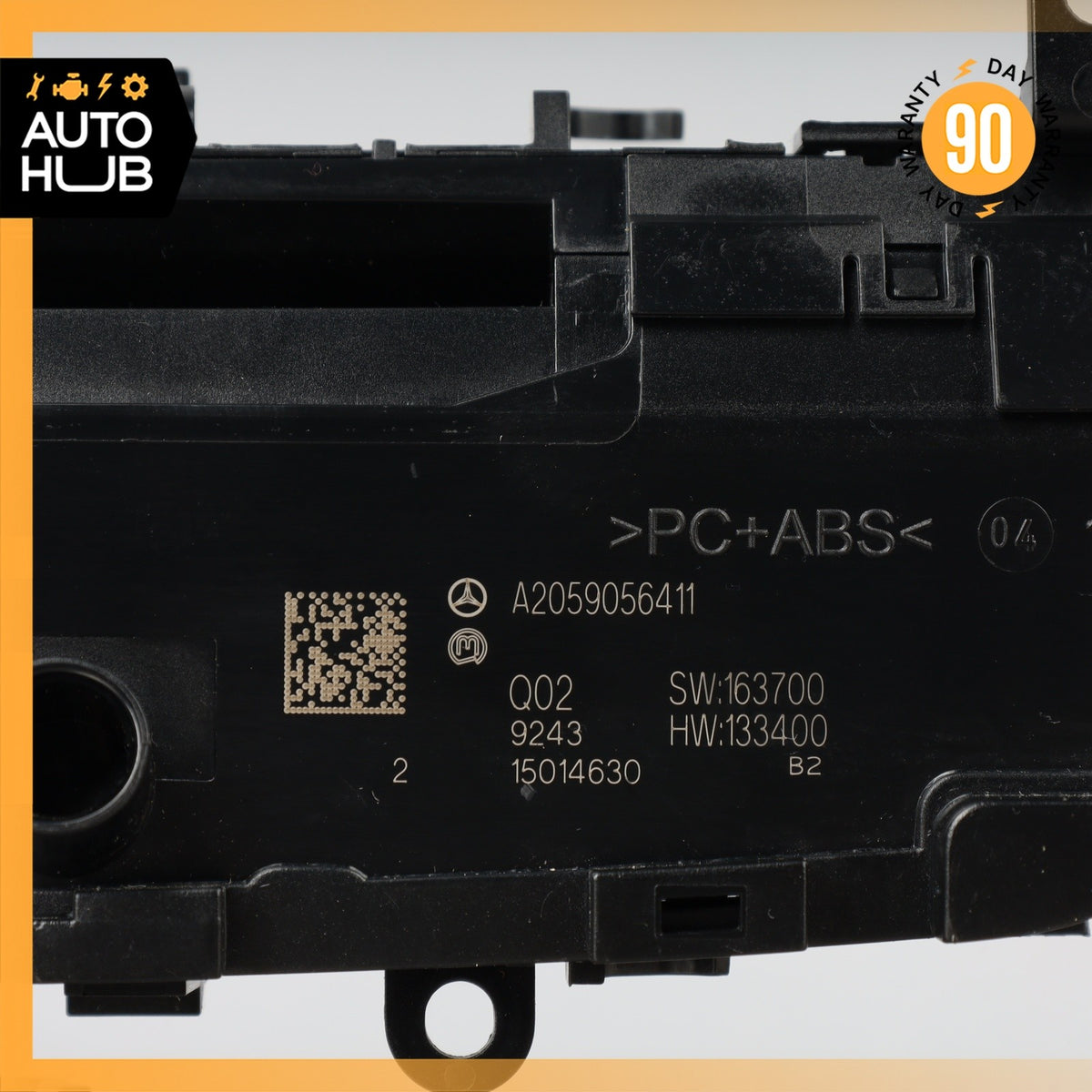 19-20 Mercedes W205 C300 C63 AMG Center Dashboard Hazard Control Switch OEM - photo 7
