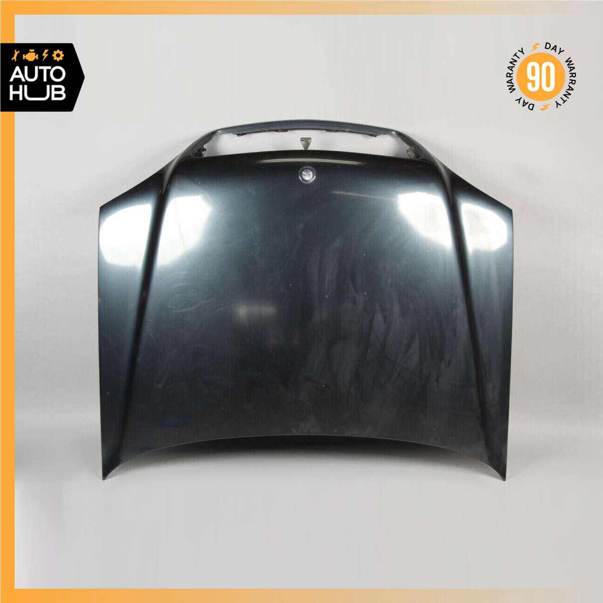 98-05 Mercedes W163 ML500 ML320 ML350 Hood Panel Assembly Black Opal OEM - photo 1