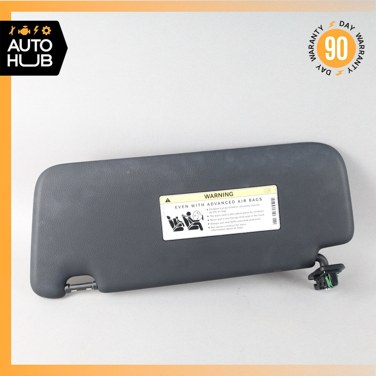 Mercedes W238 E400 C300 Right Passenger Side Sunvisor Sun Visor Black OEM - photo 8