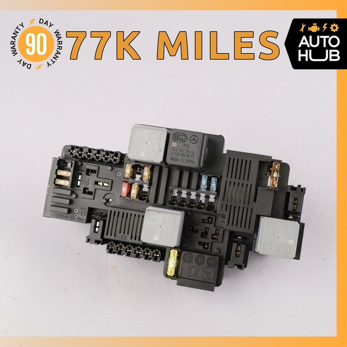 Mercedes W213 E43 AMG E450 Front Engine Fuse Box Relay 2139062202 OEM - photo 1