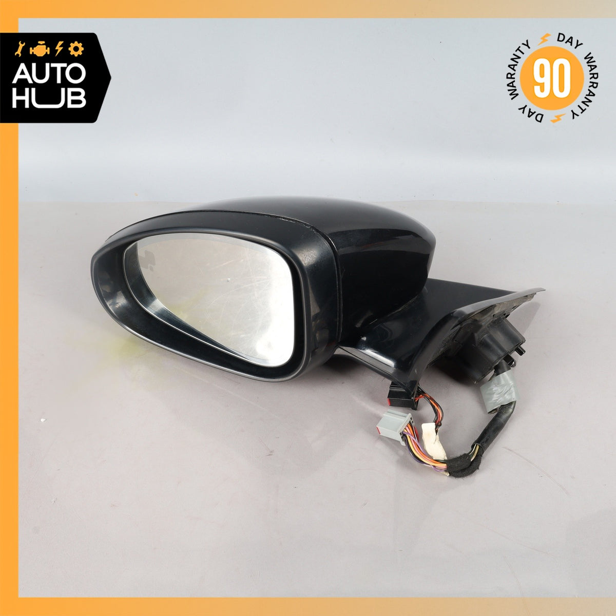 14-24 Jaguar X152 F-Type Left Side Rear View Door Mirror w/ Blind Spot OEM 85k - photo 3