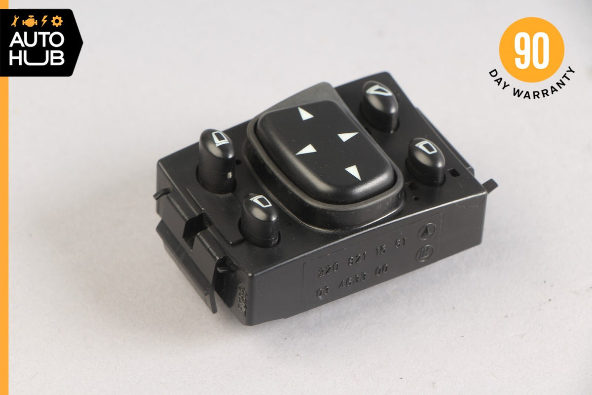 00-06 Mercedes W220 S500 CL500 Side Rear View Mirror Adjust Switch Button OEM - photo 4