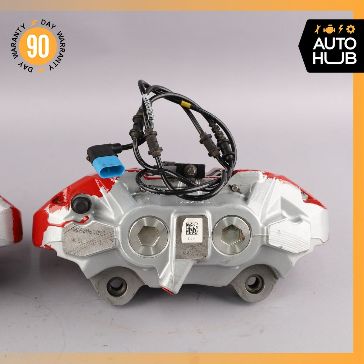 Mercedes W213 E43 C43 CLS53 AMG Front Right & Left Side Brake Calipers Set OEM - photo 11