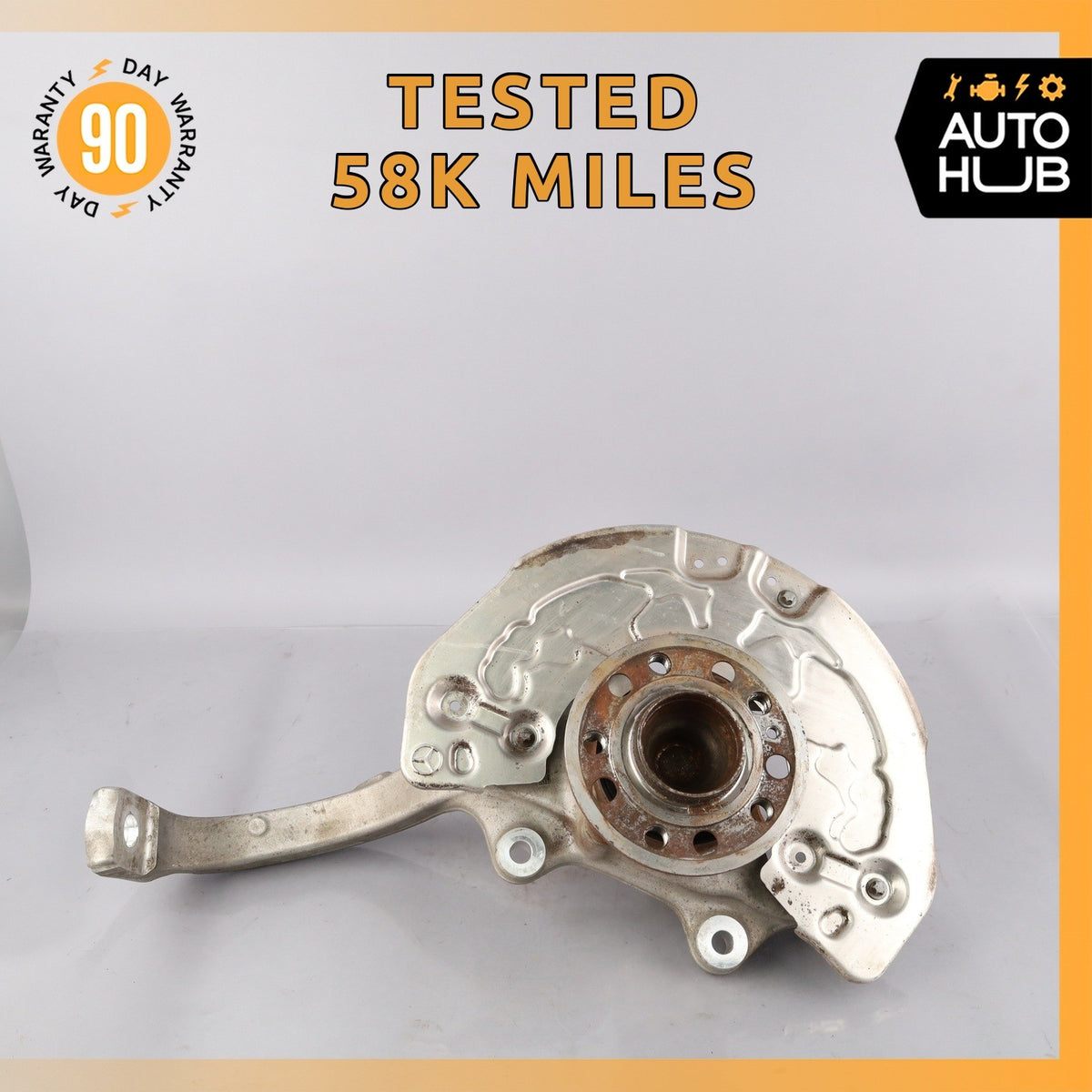 17-23 Mercedes W213 E350 CLS450 E400 Front Right Side Spindle Knuckle Hub OEM - photo 1