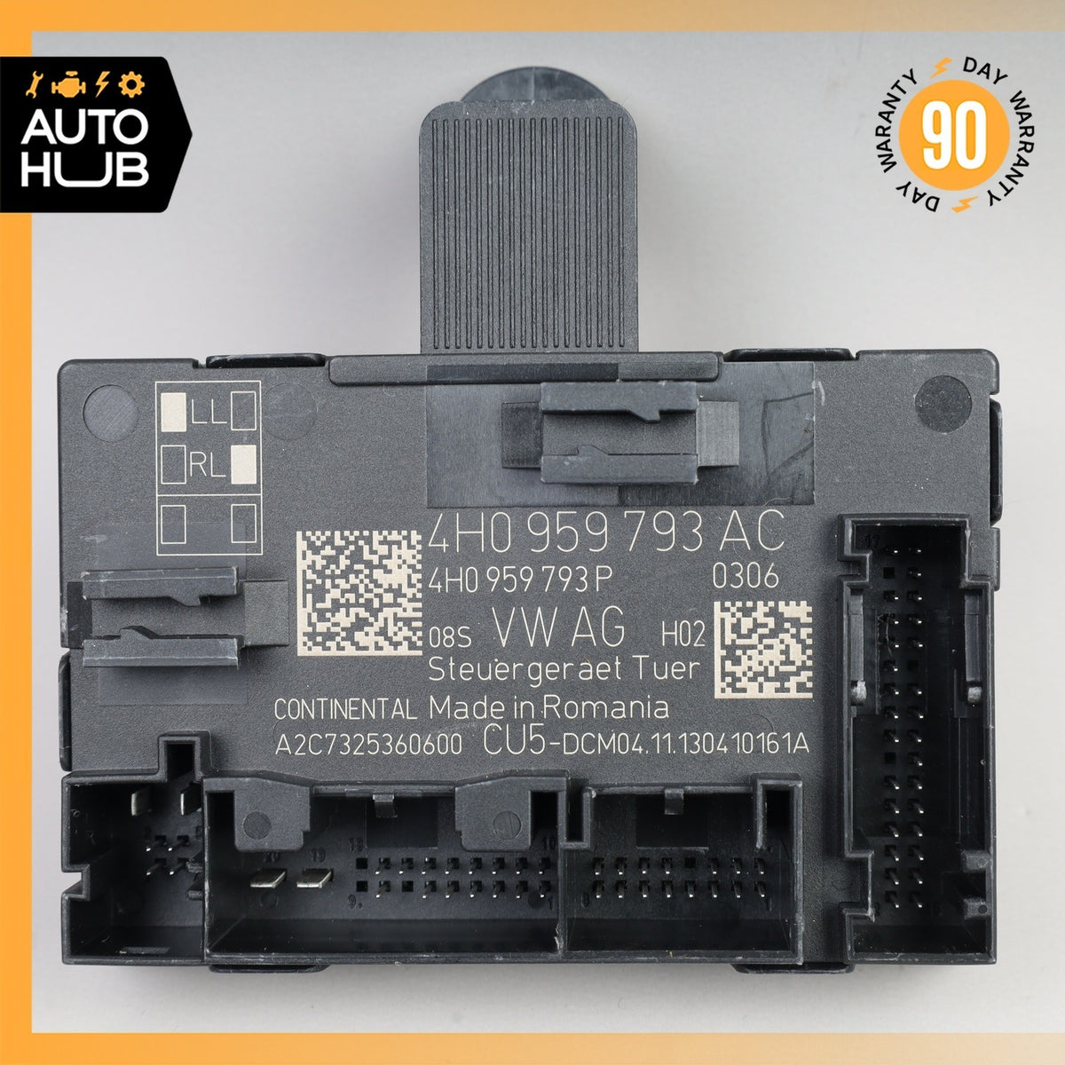 14-16 Porsche Panamera 970 Front Left Side Door Control Module 4H0959793AC OEM - photo 2