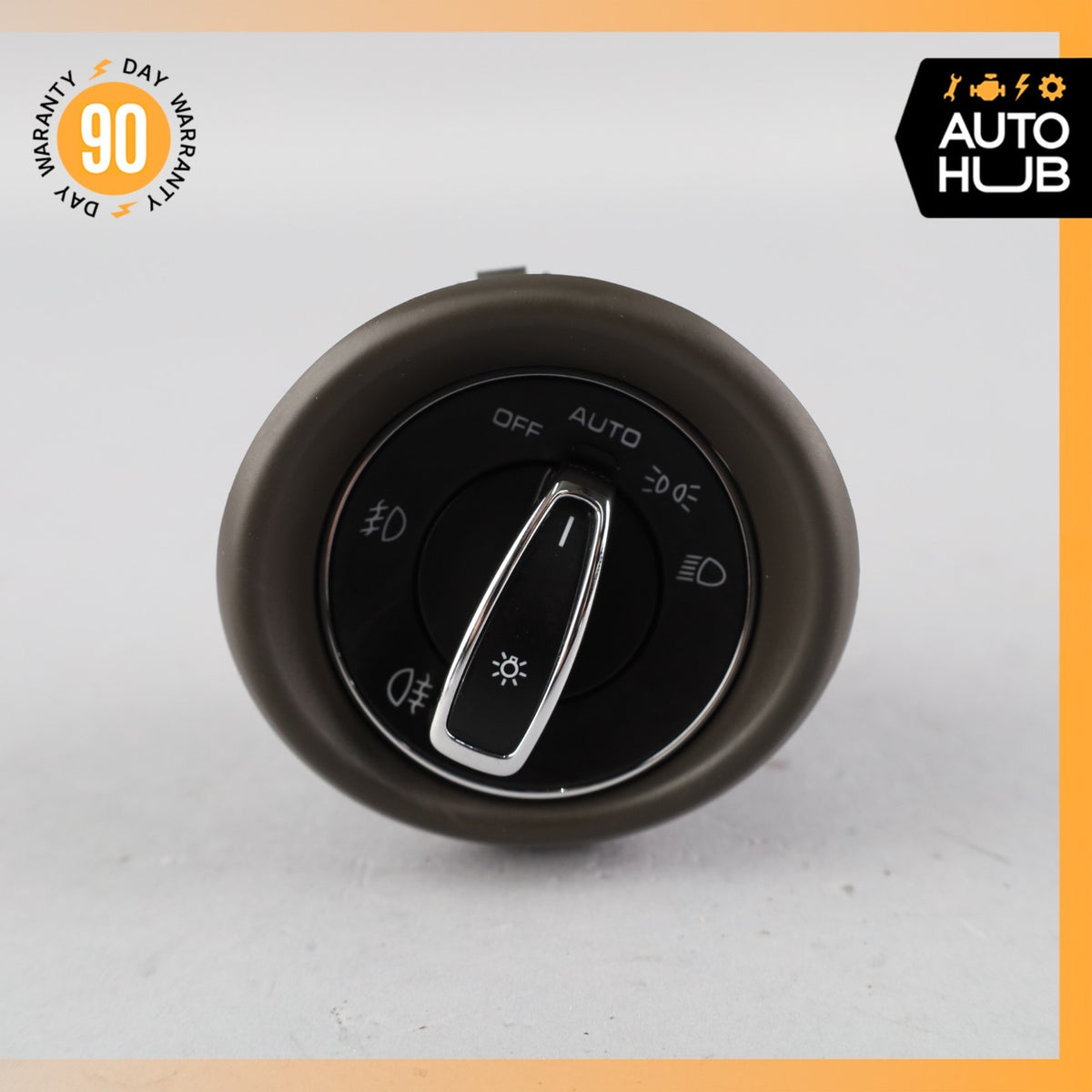 Porsche Cayenne 958 Headlight Lamp Control Switch w/ Trim 7P5857290 OEM - photo 1