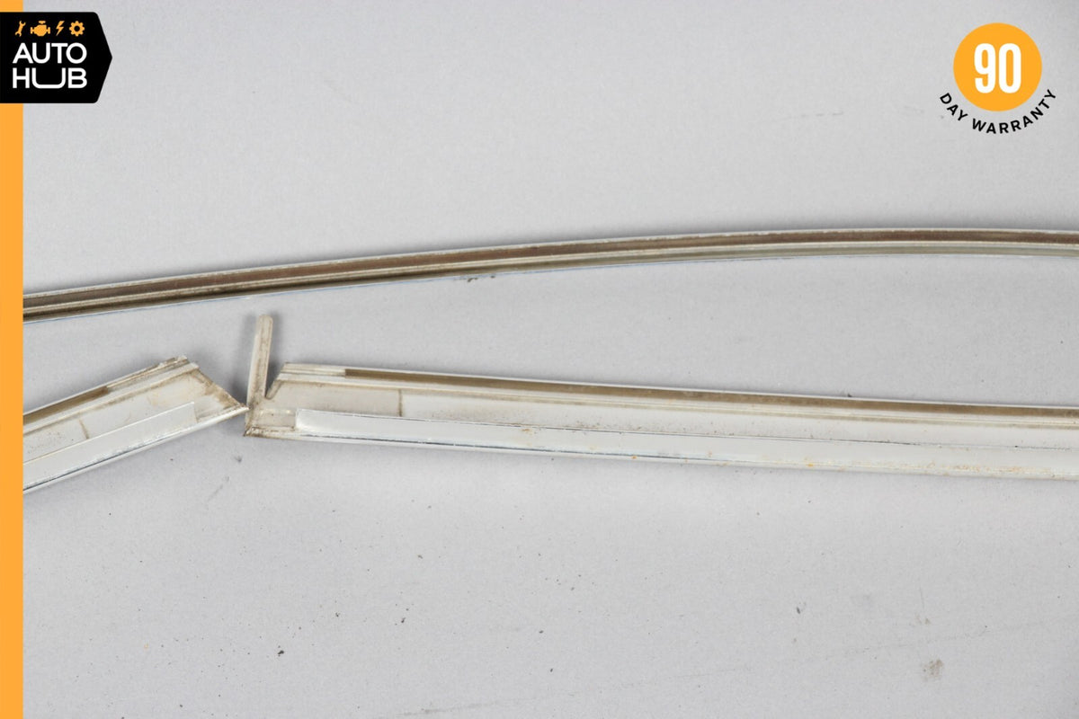 Mercedes R107 450SL 380SL Convertible Front Windshield Molding Trim Set OEM 86k - photo 10