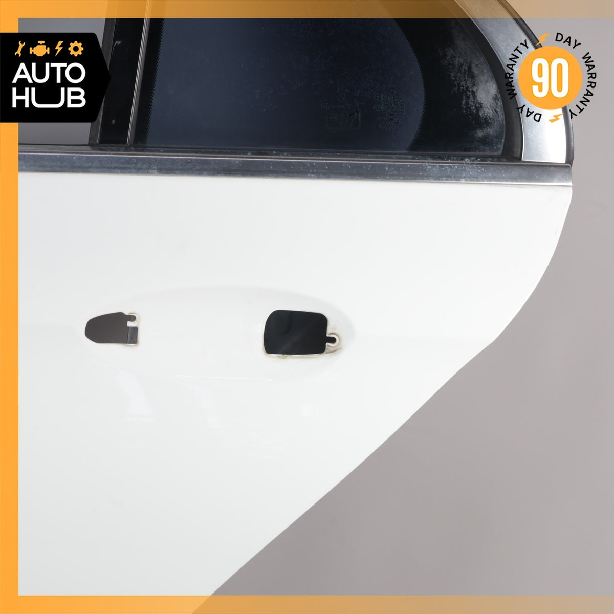 17-23 Mercedes W213 E300 E400 Rear Left Driver Side Door Shell White OEM - photo 7