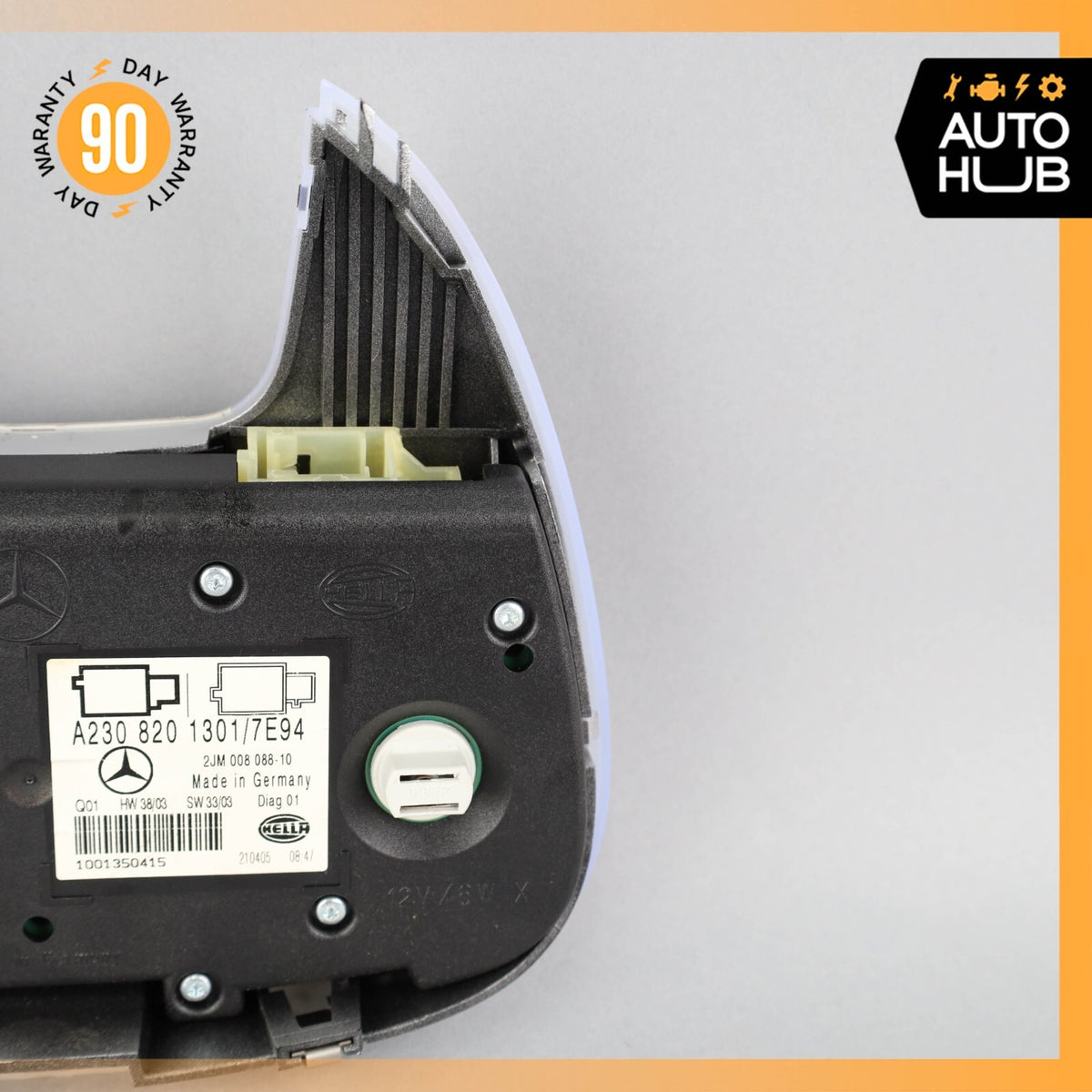05-12 Mercedes R230 SL500 SL55 AMG Interior Overhead Dome Reading Light OEM - photo 8